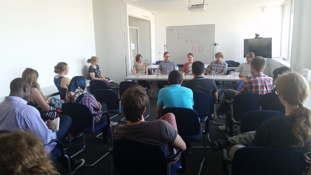 Panel on 'Life after Ph.D.'