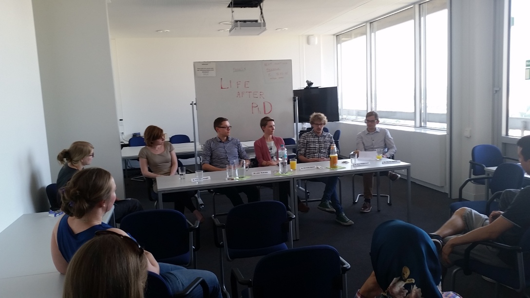 Panel on 'Life after Ph.D.'